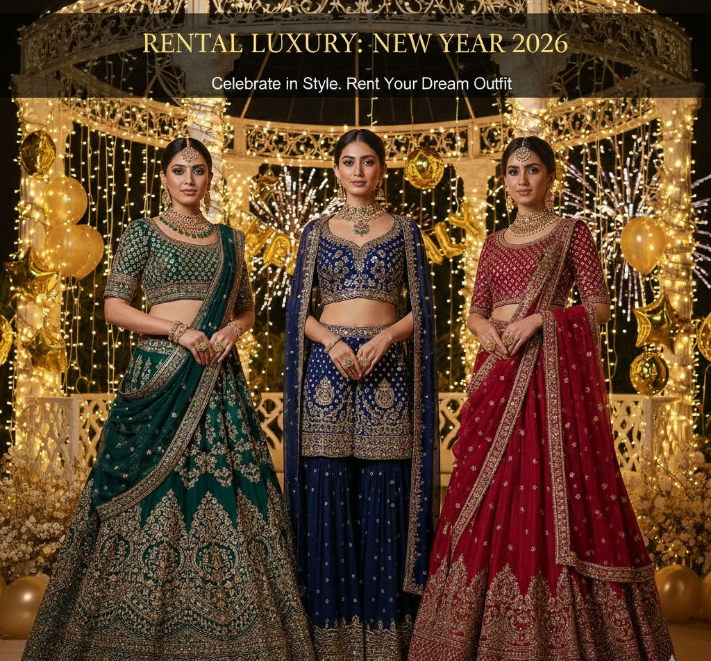 The Ultimate Guide to Choosing Your 2026 New Year’s Event Lehenga, Sharara, or Anarkali